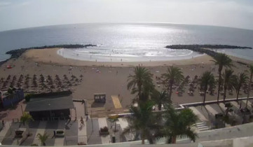 Imagen de vista previa de la cámara web Playa de Troya - Las Américas - Tenerife